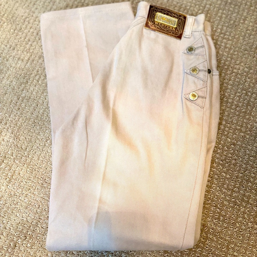 Vintage Lawman High Rise Khaki Colored Jeans NWOT🐴 🤠